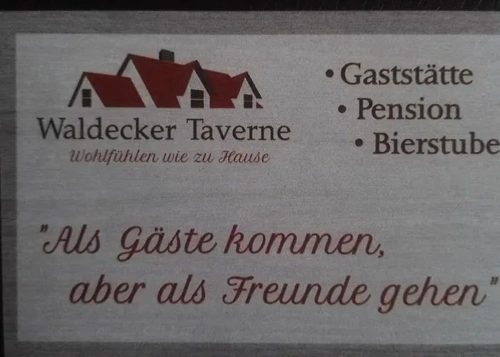 酒店 Waldecker Taverne 巴特阿罗尔森